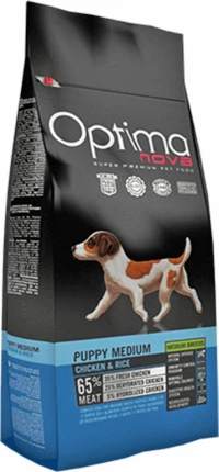 Optimanova Puppy Medium Chicken & Rice 12kg