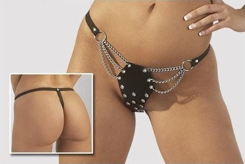BDSM Δερμάτινο στρινγκ