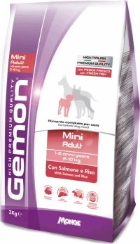 Monge Gemon Mini Adult with Salmon & Rice 3kg