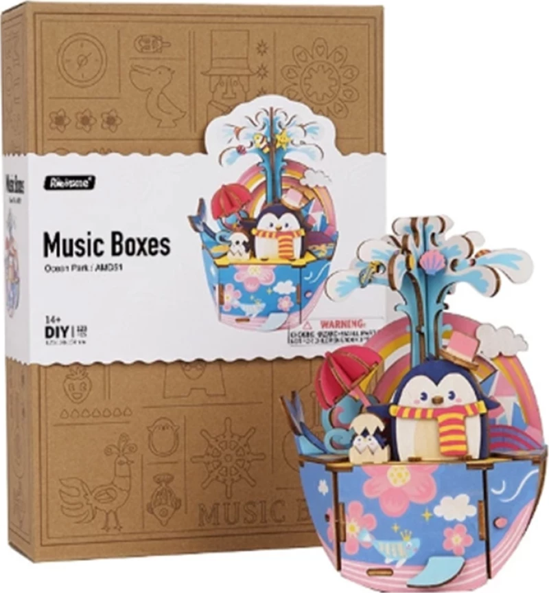 Robotime Ocean Park Music Box