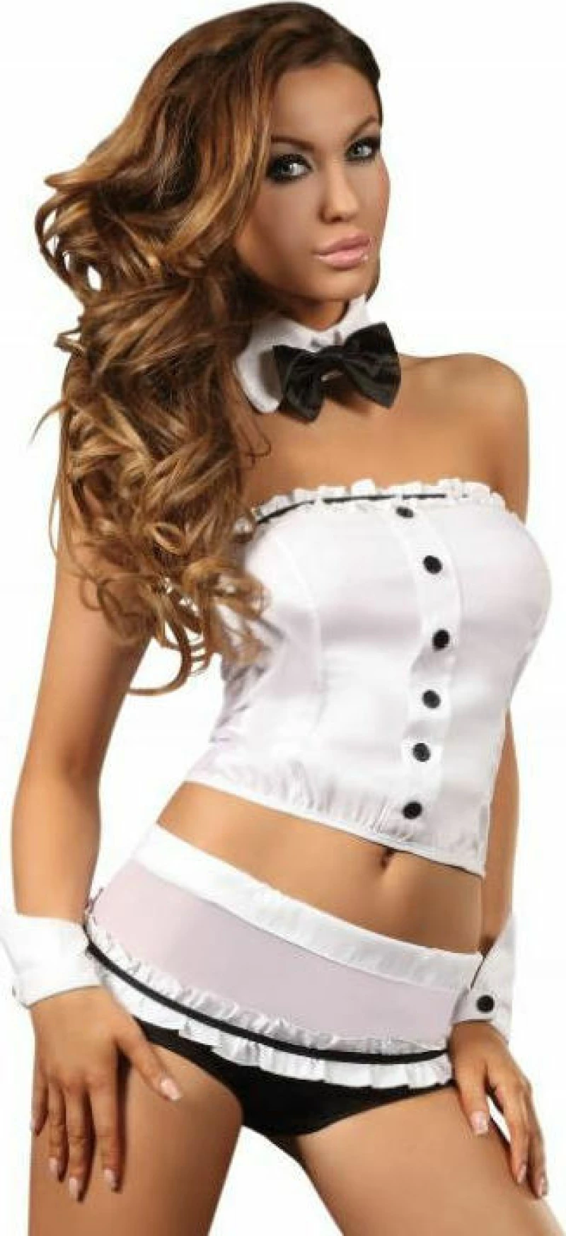 Livia Corsetti Narkissa French Maid Costume White / Black