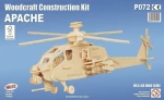 Anelixi Ξύλινη Κατασκευή Ελικόπτερο Apache