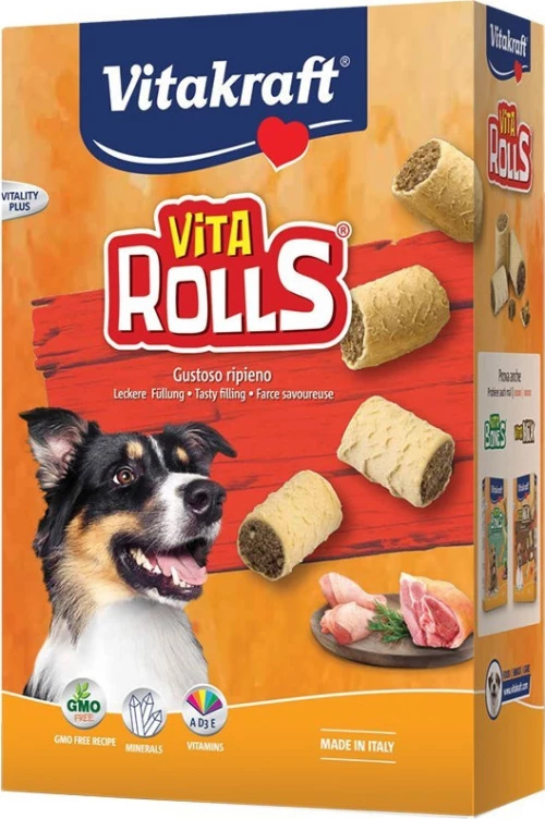 Vitakraft Vitarolls Γεμιστα Μπισκοτα Σκυλου 400G ..