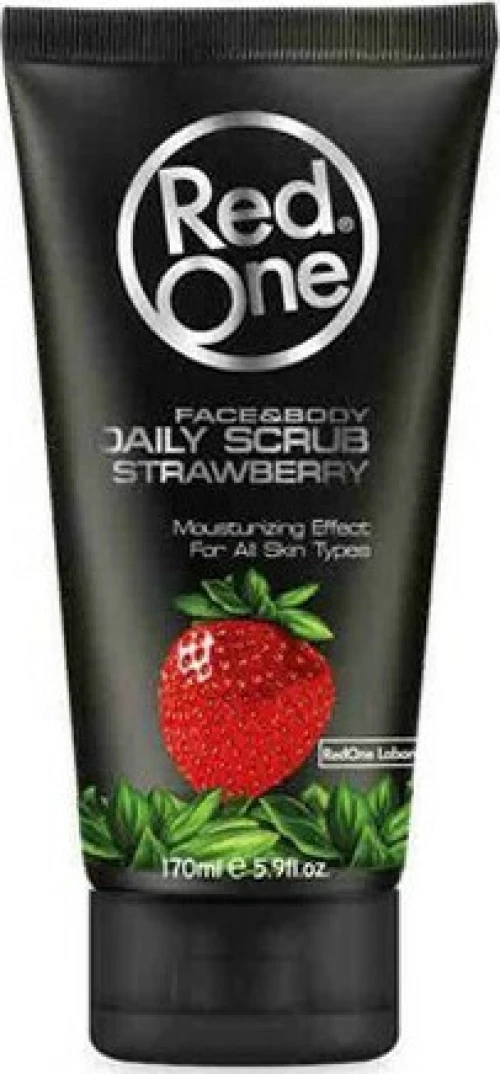 Red One Daily Scrub Strawberry 170ml