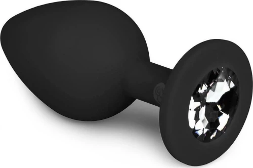 Easytoys Diamond Plug Medium Black