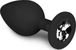 Easytoys Diamond Plug Medium Black