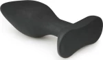 Easytoys Silicone Buttplug Medium Black 12cm