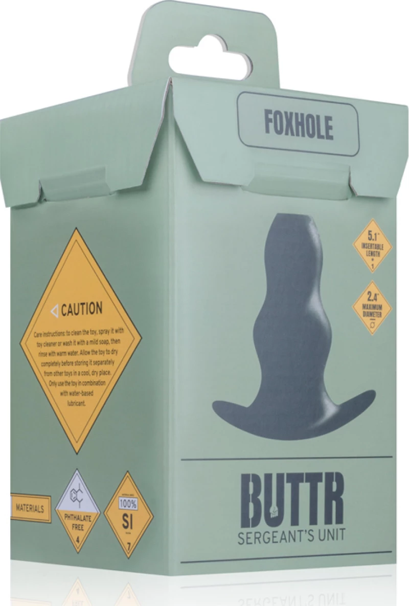 Buttr Foxhole Hollow Black 15.5cm