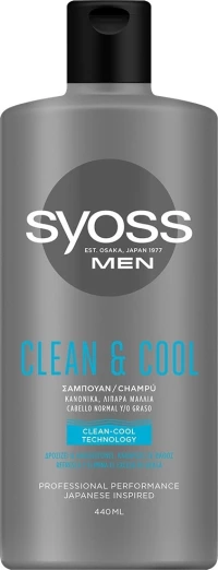 Syoss Men Clean & Cool Shampoo 440ml