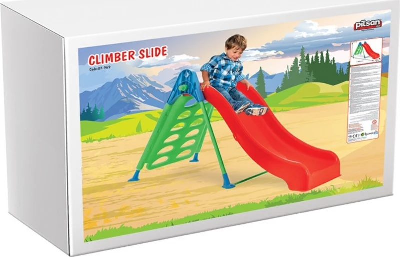Παιδική Τσουλήθρα Climber Κόκκινο-Πράσινο Pilsan 07-969