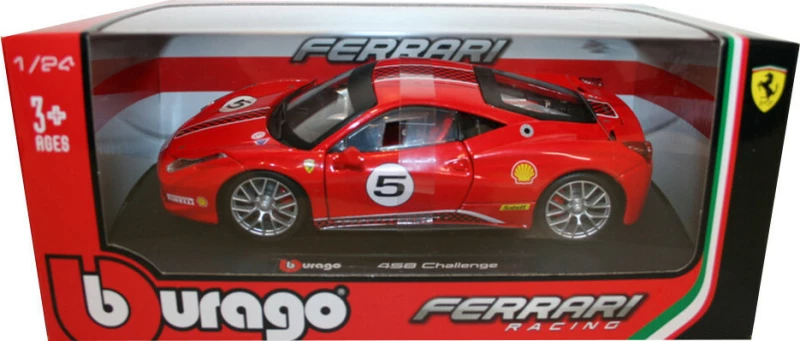 Bburago 1/24 Ferrari Race 458 Challenge