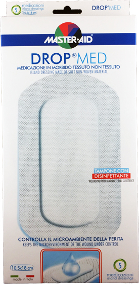 Master Aid Drop Med 10,5x18 (6x13,2) 5τμχ