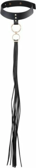 Bijoux Indiscrets Maze Tassel Choker Black