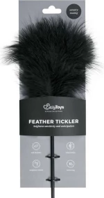 Easytoys Long Feather Tickler Black