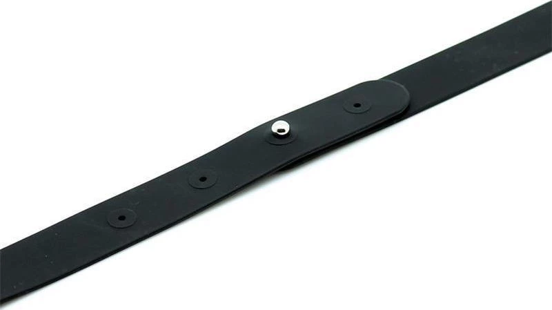 Black Silicone Submissive Collar