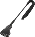 DARKNESS CROP & FLOGGER BLACK FETISH BDSM