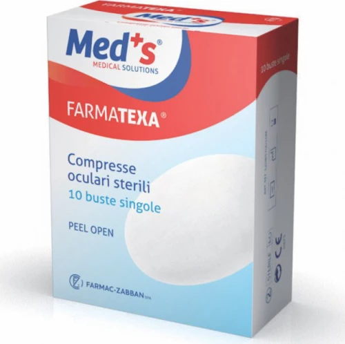 Med's Αποστειρωμένα Οφθαλμικά Επιθέματα 10τμχ