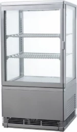 Karamco Ψυχόμενη Βιτρίνα RT-58L Silver