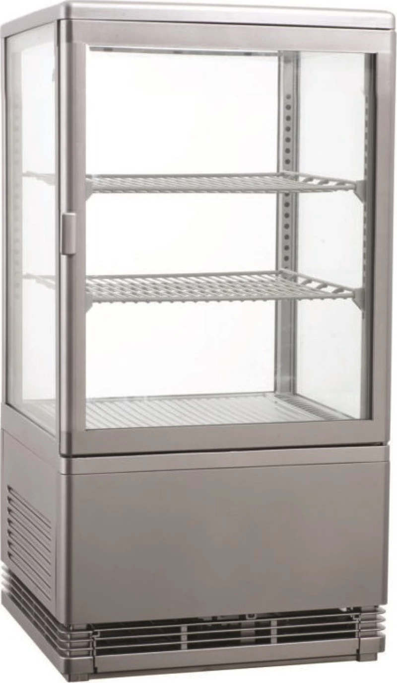 Karamco Ψυχόμενη Βιτρίνα RT-58L Silver