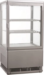Karamco Ψυχόμενη Βιτρίνα RT-58L Silver