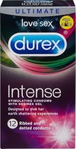 Durex Intense 12 τμχ