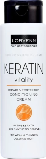 Lorvenn Keratin Vitality Repair & Protection Conditioning Cream 300ml