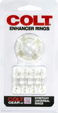 Calexotics Colt Enhancer Rings Clear