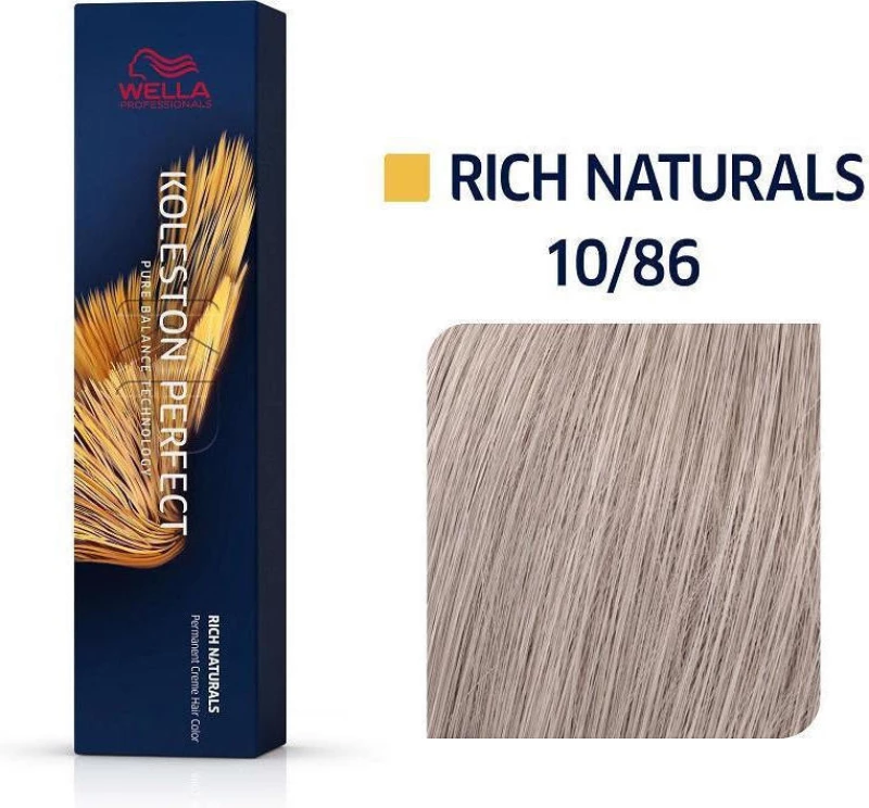 Wella Koleston Perfect Me+ Rich Naturals 10/86 Κατάξανθο Περλέ Βιολέ 60ml