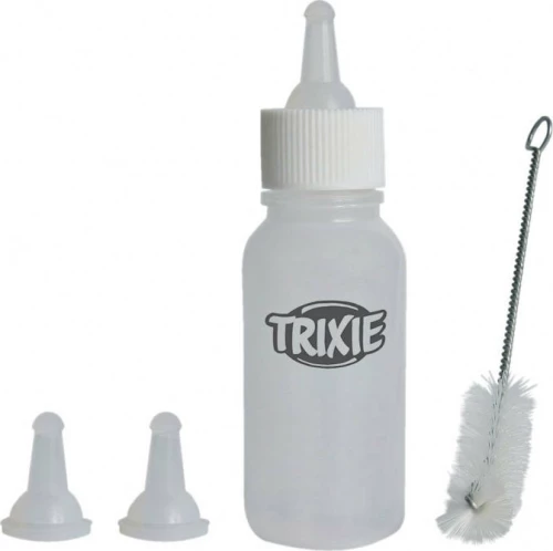 Trixie Σετ Ταΐσματος Μπιμπερό Πλαστικό/Βούρτσα/Θηλή 57ml