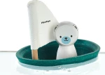 Plan Toys Sailing Boat with Polar Bear