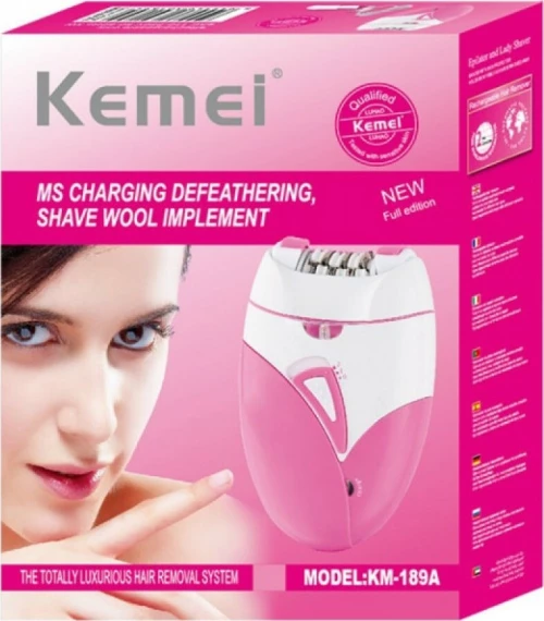 Επαναφορτιζόμενη Αποτριχωτική Μηχανή Με Usb - Km-189A - Kemei
