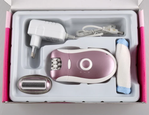 Επαναφορτιζόμενη αποτριχωτική μηχανή - 2 σε 1 - KM-2068 - Kemei