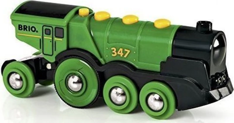 Brio Toys Big Green Action Locomotive