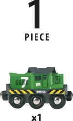 Brio Toys Freight Battery Engine