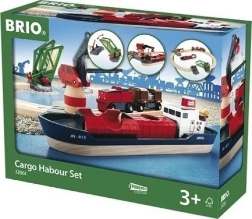 Brio Toys Cargo Harbour Set