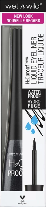 Wet n Wild H2O Proof Felt Tip Liquid Eyeliner Black