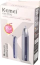 Επαναφορτιζόμενο Trimmer Αυτιών + Μύτης Kemei Km-3300