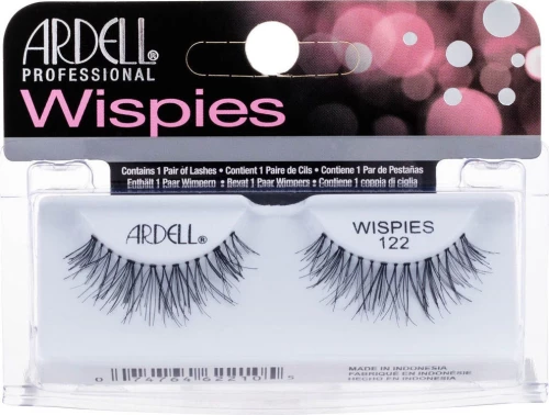 Ardell Wispies 122 False Eyelashes Black 1pc