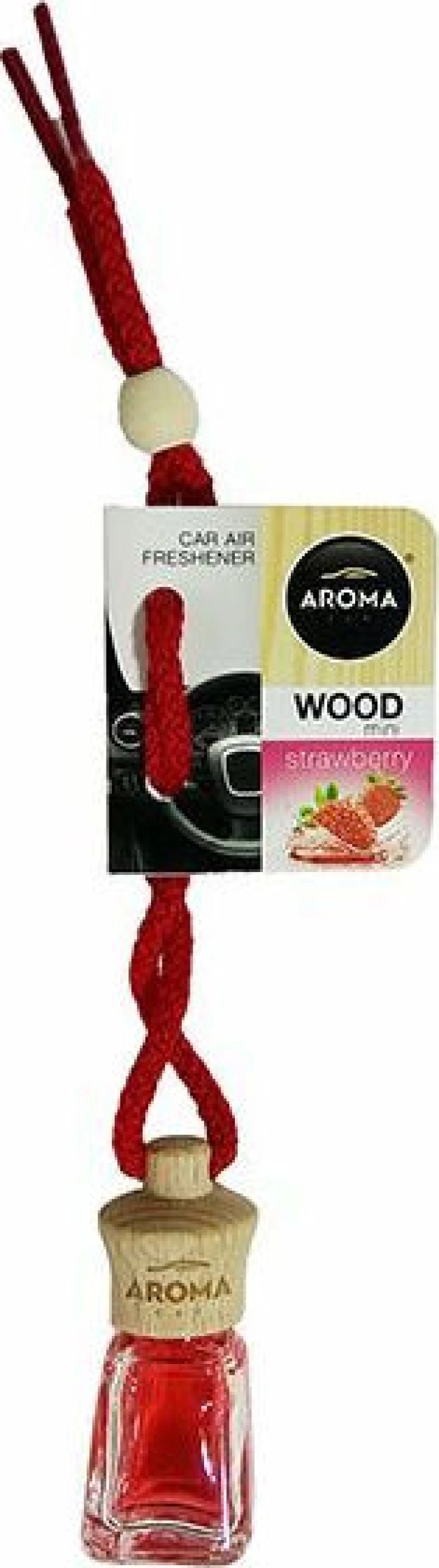 Aroma Car Αρωματικό Κρεμαστό Φράουλα 4ml