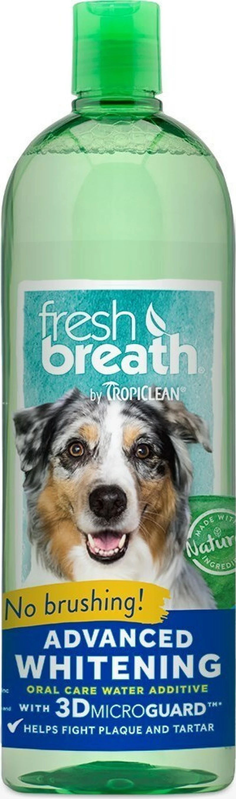 Tropiclean Fresh Breath Advanced Whitening Συμπλήρωμα Νερού Για Σκύλους 470 ml