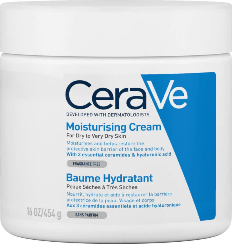 CeraVe Moisturising Cream For Dry To Very Dry Skin 454gr
