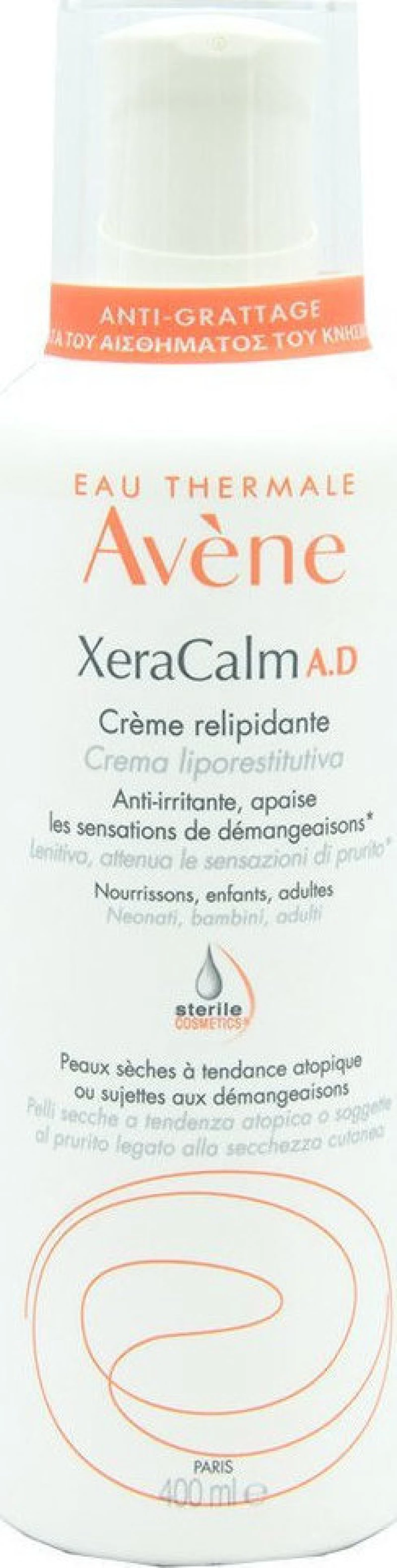 Avene XeraCalm A.D Creme Relipidant 400ml