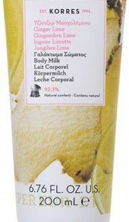 Korres Γαλάκτωμα Σώματος Τζίντζερ Μοσχολέμονο 200ml