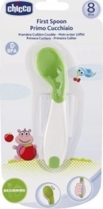 Chicco Κουτάλι Σιλικόνης Αρχής 8m+