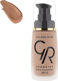 Golden Rose Longstay Matte Foundation 10 SPF15 32ml