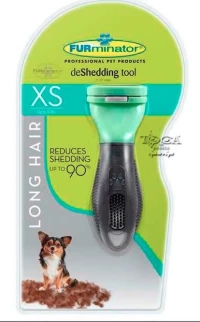 FURminator deShedding Tool Βούρτσα για Μακρύτριχους Σκύλους Μικρού Μεγέθους XS