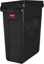 Rubbermaid Πλαστικός Κάδος Απορριμμάτων Slim Jim 87lt
