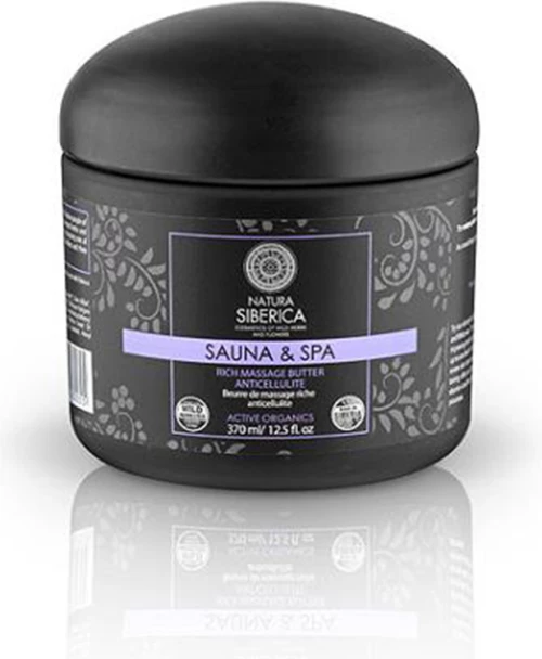 Natura Siberica Sauna & Spa Anti Cellulite Rich Massage Butter 370ml