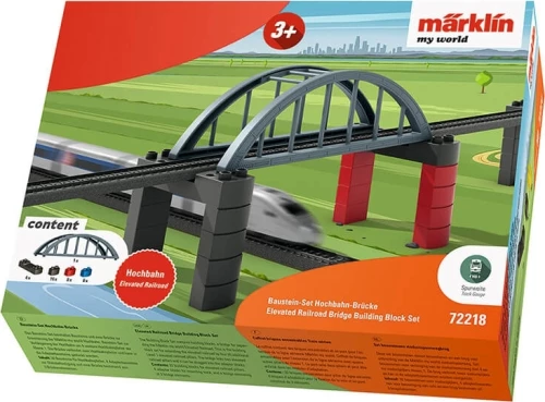 Marklin Elevated Railroad Bridge Building Block Set