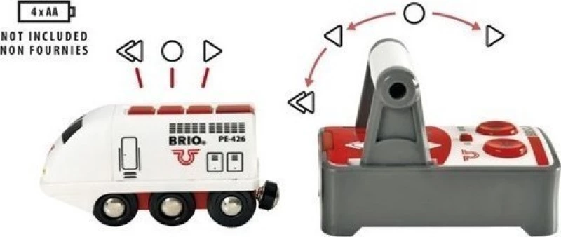 Brio Toys Remote Control Travel Train